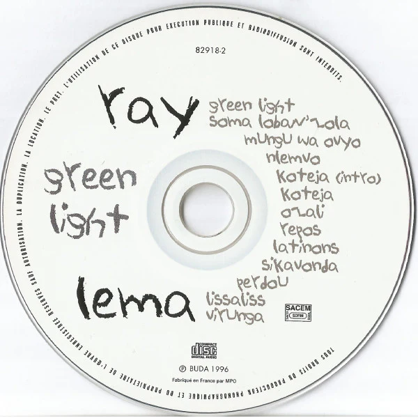 Ray Lema - Green Light (CD, Album) - Image 4