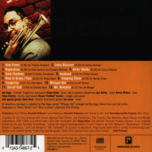 Ray Vega - Boperation (CD, Album) - Image 2