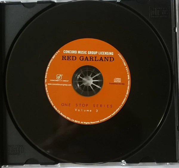 Red Garland - CMG One Stop Series Vol. 3 (CD, Album, Comp, Promo) - Image 2
