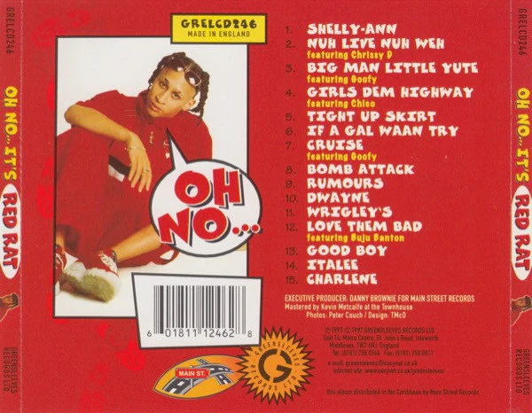Red Rat - Oh No It's Red Rat (CD, Album) - Image 2