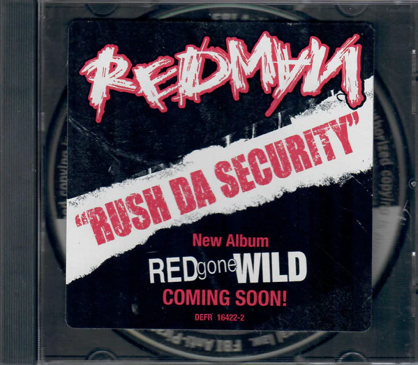 Redman - Rush Da Security (CD, Single, Promo)
