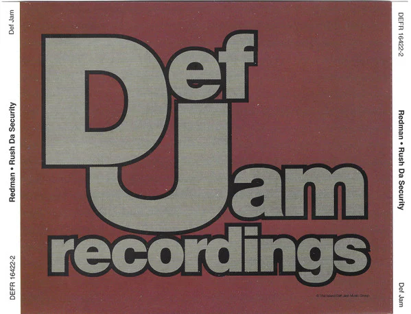 Redman - Rush Da Security (CD, Single, Promo) - Image 3