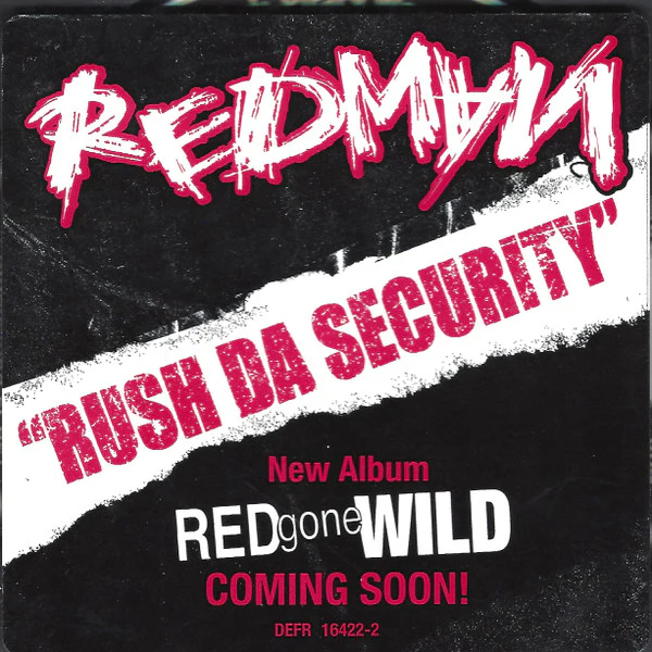 Redman - Rush Da Security (CD, Single, Promo) - Image 4
