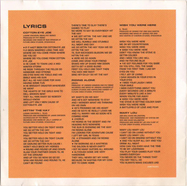 Rednex - Sex & Violins (CD, Album) - Image 5