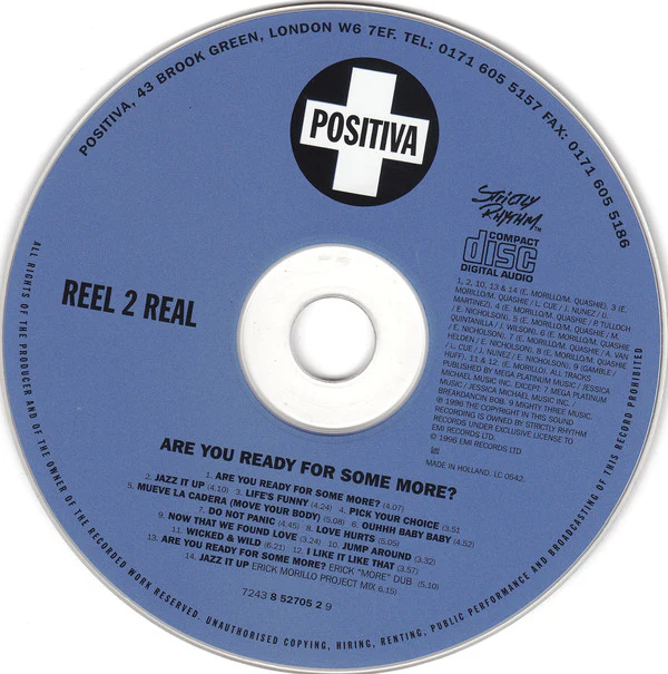 Reel 2 Real - Are You Ready For Some More? (CD, Album) - Image 4
