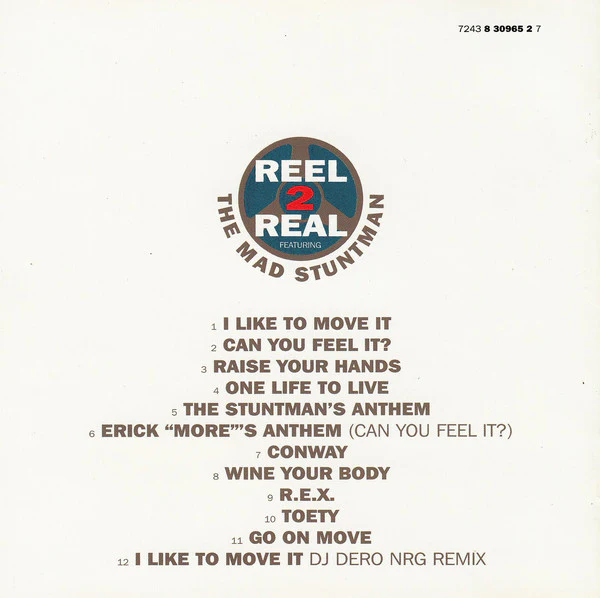 Reel 2 Real Featuring The Mad Stuntman - Move It! (CD, Album) - Image 2