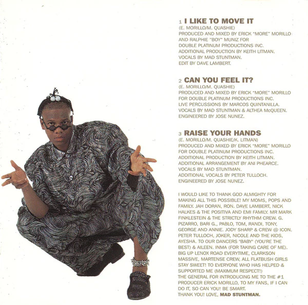 Reel 2 Real Featuring The Mad Stuntman - Move It! (CD, Album) - Image 4