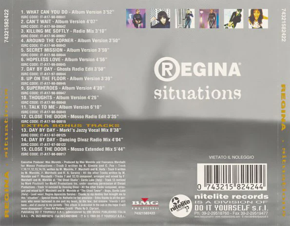 Regina - Situations (CD, Album) - Image 2