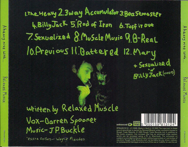 Relaxed Muscle - A Heavy Nite With... (CD, Album, Enh) - Image 3