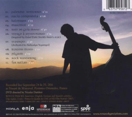 Renaud Garcia-Fons - Solo The Marcevol Concert (CD, Album + DVD-V) - Image 2