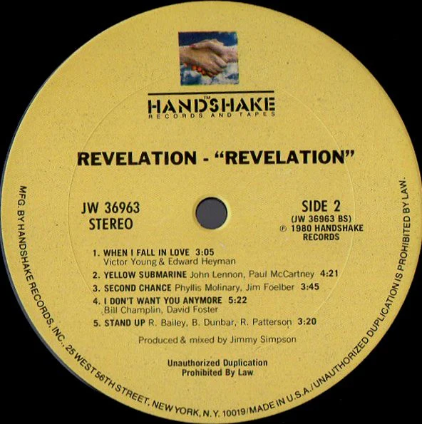 Revelation - Revelation (LP, Album) - Image 4