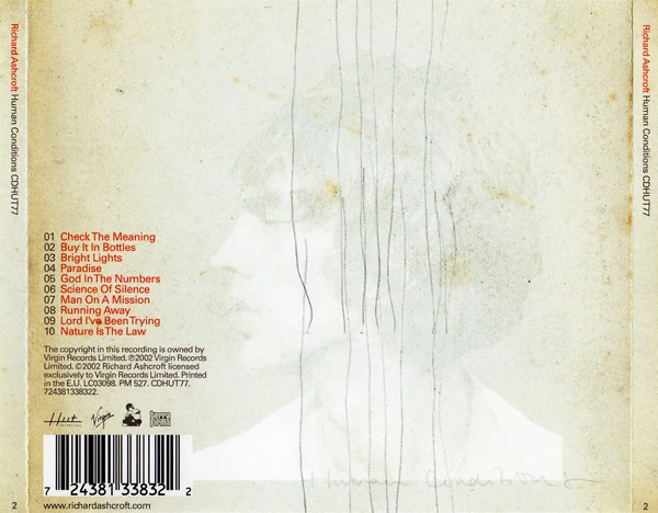 Richard Ashcroft - Human Conditions (CD, Album) - Image 4