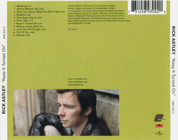 Rick Astley - Keep It Turned On (CD, Album) - Image 2