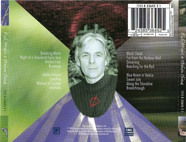 Rick Wright* - Broken China (CD, Album) - Image 3