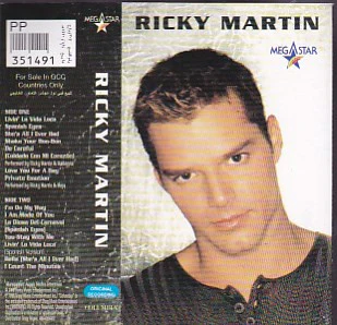 Ricky Martin - Ricky Martin (Cass, Album)