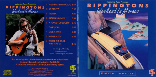Rippingtons* Featuring Russ Freeman (2) - Weekend In Monaco (CD, Album) - Image 5