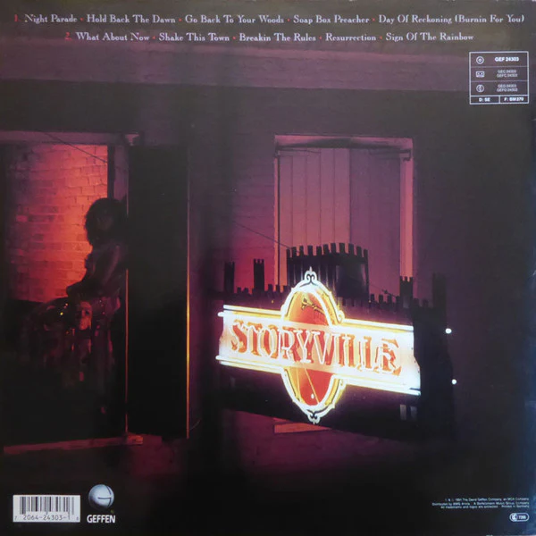 Robbie Robertson - Storyville (LP, Album, Ltd) - Image 2