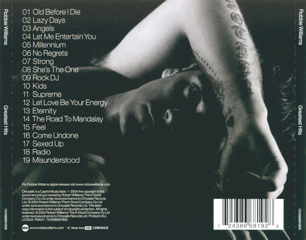 Robbie Williams - Greatest Hits (CD, Comp) - Image 2