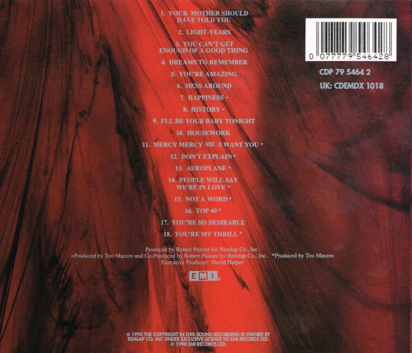 Robert Palmer - Don't Explain (CD, Album, Dut) - Image 2
