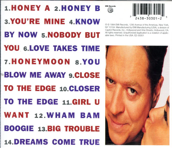 Robert Palmer - Honey (CD, Album) - Image 3