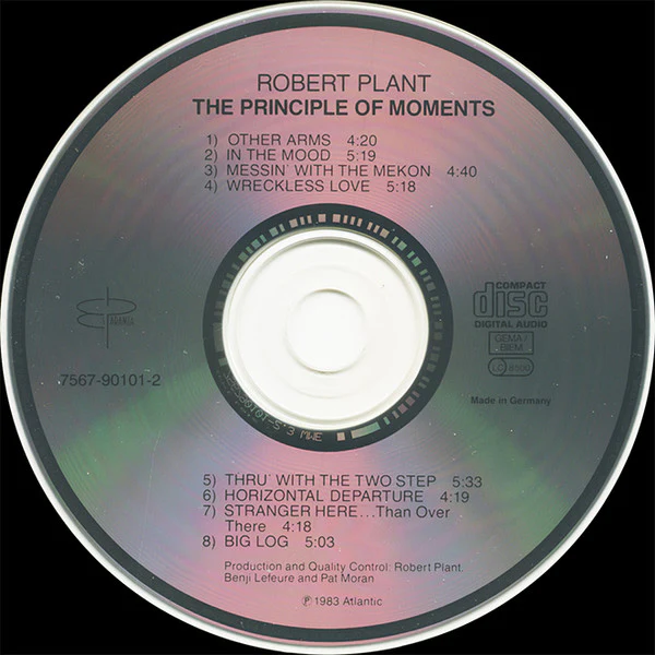 Robert Plant - The Principle Of Moments (CD, Album, RE) - Image 5