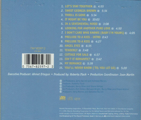 Roberta Flack - Roberta (CD, Album) - Image 2