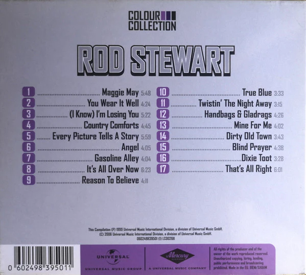 Rod Stewart - Colour Collection (CD, Comp, Dig) - Image 2