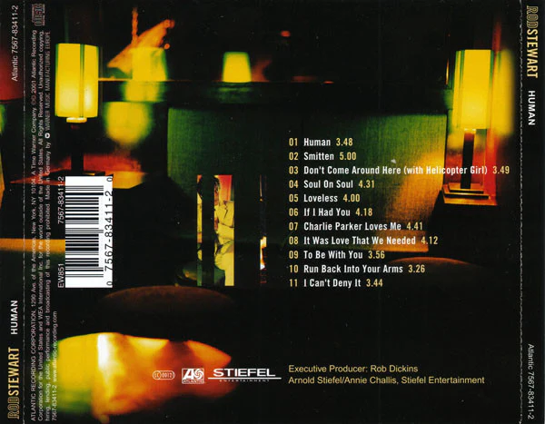 Rod Stewart - Human (CD, Album) - Image 2