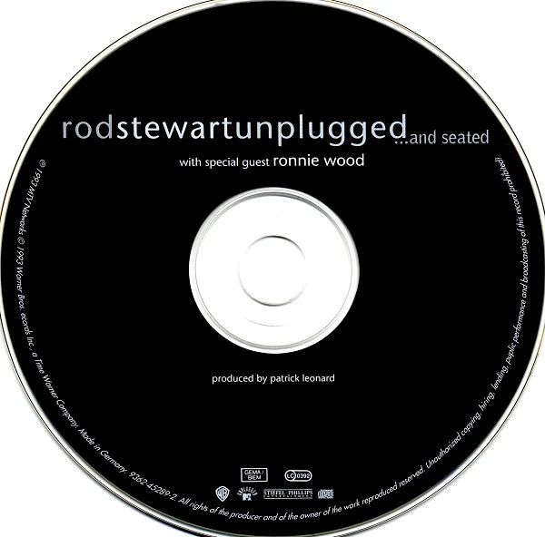 Rod Stewart With Special Guest Ronnie Wood* - Unplugged ...And Seated (CD, Album) - Image 3