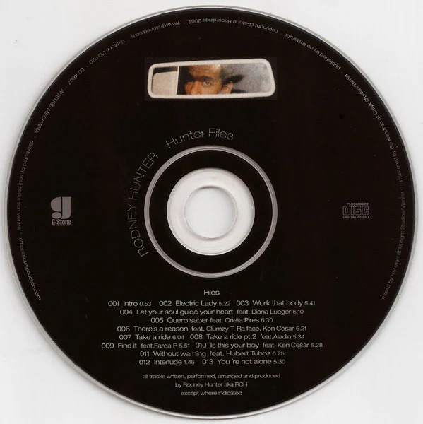 Rodney Hunter - Hunter Files (CD, Album) - Image 3