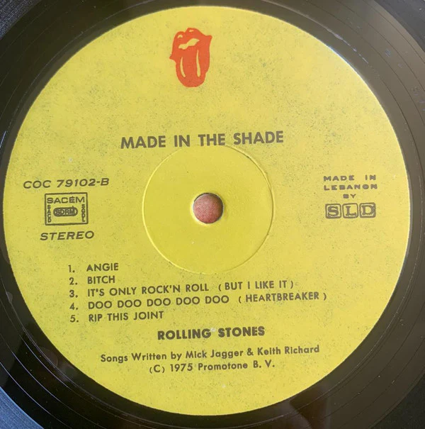 Rolling Stones* - Made In The Shade (LP, Comp) - Image 5