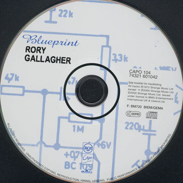 Rory Gallagher - Blueprint (CD, Album, RE, RM) - Image 3