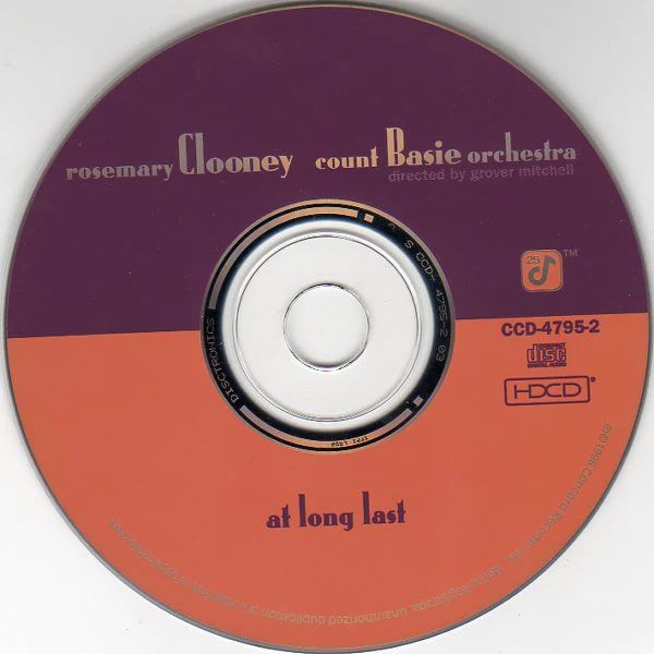 Rosemary Clooney / The Count Basie Orchestra* - At Long Last (HDCD, Album) - Image 3