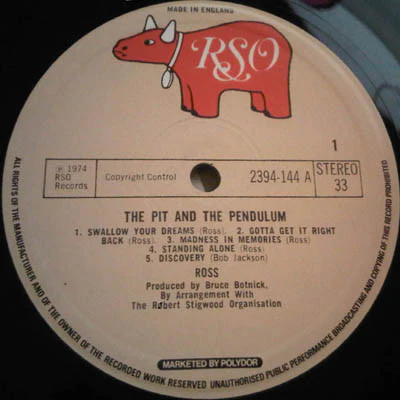 Ross (14) - The Pit & The Pendulum (LP, Album) - Image 3