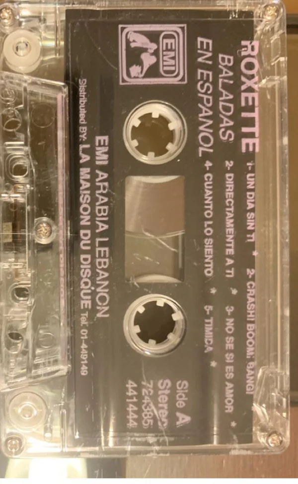 Roxette - Baladas En Español (Cass, Album) - Image 3