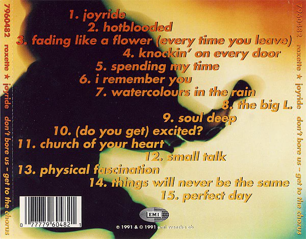 Roxette - Joyride (CD, Album) - Image 4