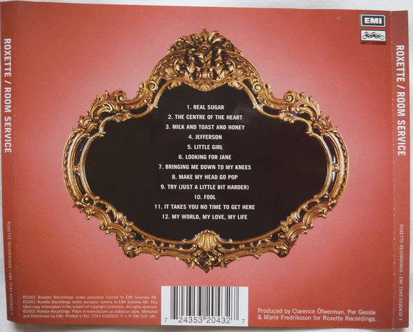 Roxette - Room Service (CD, Album) - Image 3