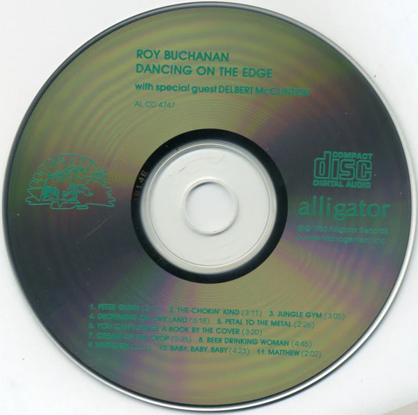 Roy Buchanan - Dancing On The Edge (CD, Album) - Image 3