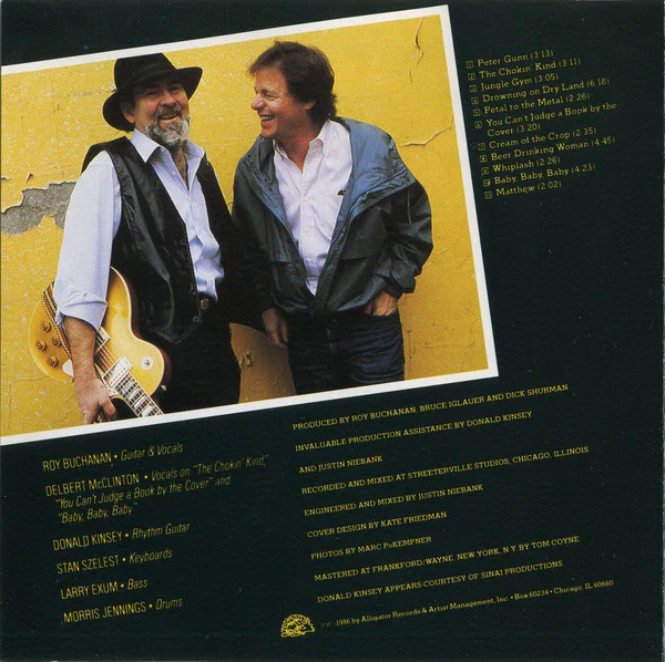 Roy Buchanan - Dancing On The Edge (CD, Album) - Image 4