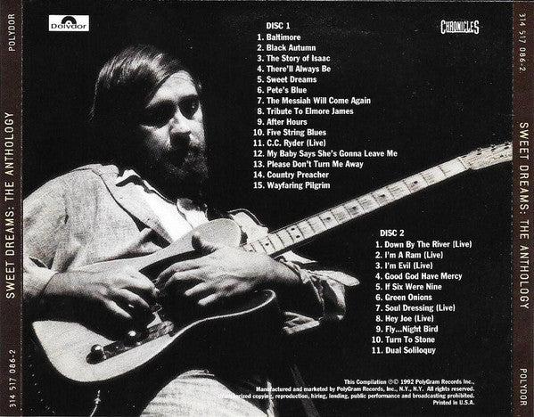 Roy Buchanan - Sweet Dreams: The Anthology (2xCD, Comp) - Image 2