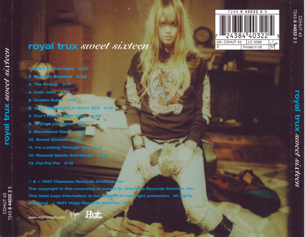 Royal Trux - Sweet Sixteen (HDCD, Album) - Image 2