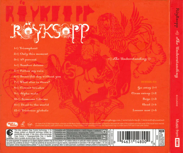 Röyksopp - The Understanding (CD, Album, Copy Prot. + CD, Copy Prot. + Dlx) - Image 2
