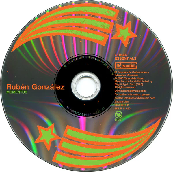 Rubén González - Momentos (CD, Comp) - Image 3