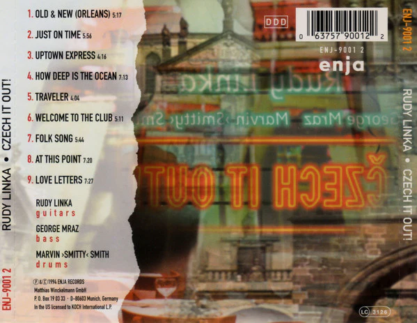Rudy Linka - Čzech It Out! (CD, Album) - Image 2