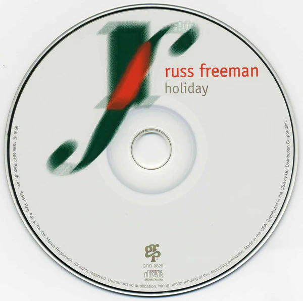 Russ Freeman (2) - Holiday (CD, Album) - Image 3
