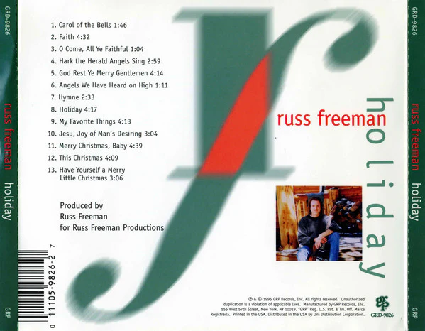 Russ Freeman (2) - Holiday (CD, Album) - Image 4