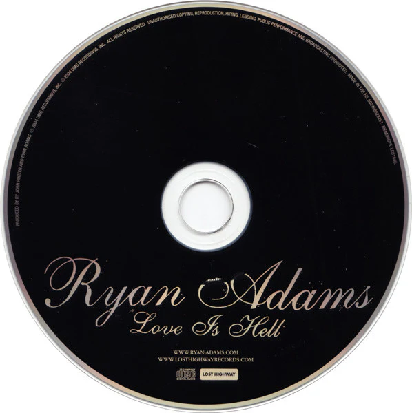 Ryan Adams - Love Is Hell (CD, Album) - Image 3