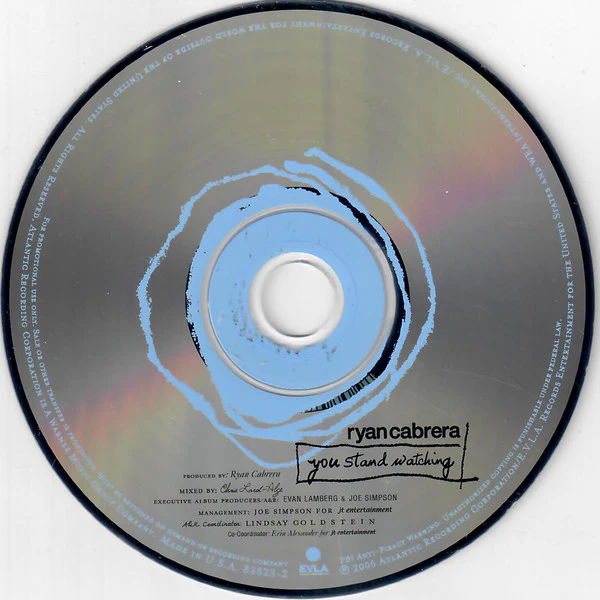 Ryan Cabrera - You Stand Watching (CD, Album) - Image 3