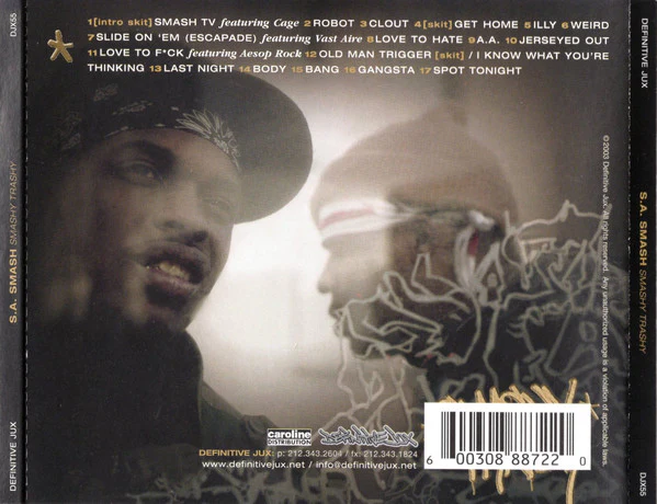 S.A. Smash - Smashy Trashy (CD, Album) - Image 4