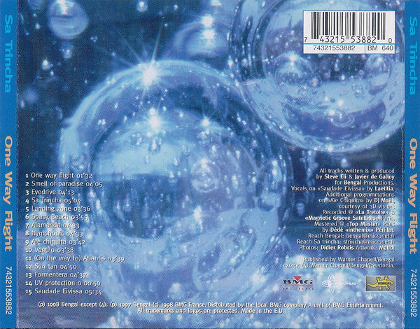 Sa Trincha - One Way Flight (CD, Album) - Image 2